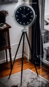 Krom Prime Modern Tripod Ayaklı Saat thumbnail 5