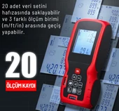 Texta MTR80 Lazerli Mesafe Ölçer thumbnail 7