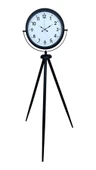 Siyah Tripod Ayaklı Dekoratif Saat thumbnail 2