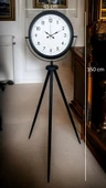 Siyah Standart Tripod Ayaklı Saat thumbnail 5