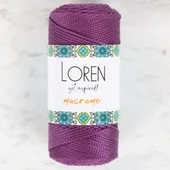 Loren Macrame Mor El Örgü İpi - RM 0160 - 34347 thumbnail 4