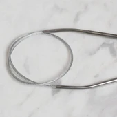 LOREN CRAFTS 3 MM  ÇELİK MİSİNALI ŞİŞ 40 CM thumbnail 2