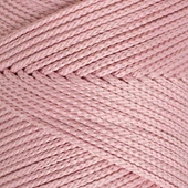 Loren Polyester Soft Macrame Pembe El Örgü İpi - LM042 - 34446 thumbnail 2