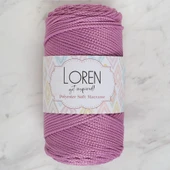 Loren Polyester Soft Macrame Gül Kurusu El Örgü İpi - LM021 - 34450 thumbnail 3