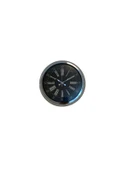 Dark Elegance 40 Cm Metal Krom Duvar Saati thumbnail 5