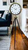 Gold Klasik Tripod Ayaklı Saat thumbnail 2