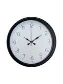 Pure Time Black 40 Cm Metal Duvar Saati thumbnail 4