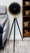 Eskitme Tripod Ayaklı Dekoratif Saat thumbnail 2