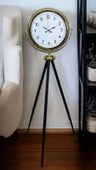 Luxury Gold Tripod Ayaklı Saat thumbnail 2