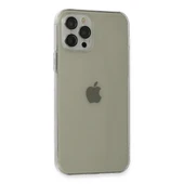 İphone 12 Pro Kılıf Fly Lens Silikon - Şeffaf thumbnail 2