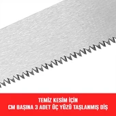 WORKPRO WP333008 325mm 8TPI Profesyonel Ağaç Budama Testeresi thumbnail 3