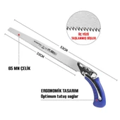 WORKPRO WP333008 325mm 8TPI Profesyonel Ağaç Budama Testeresi thumbnail 2