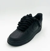 Black Nike Air Force 1 Rope Laces thumbnail 2
