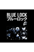 fame-stoned Blue Lock Anime Baskılı Unisex %100 Pamuk Siyah T-shirt thumbnail 2