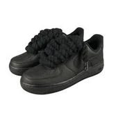Black Nike Air Force 1 Rope Laces thumbnail 6