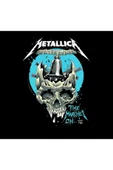 fame-stoned Metallica Baskılı %100 Pamuk Bisiklet Yaka Siyah Sweatshirt thumbnail 2