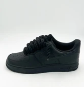 Black Nike Air Force 1 Rope Laces thumbnail 1