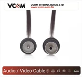 Vcom CV602-B 5mt Analog Siyah Tv Uzatma thumbnail 1