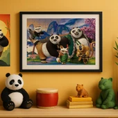 714 KUNG FU PANDA PUZZLE 100 PRÇ thumbnail 3