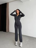 Kapüşonlu Fermuarsız İkili Takım thumbnail 3