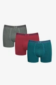 Colourful 3lü Çok Renkli Boxer Külot thumbnail 1