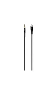 Aux - USB-C Ses Kablosu 100cm Siyah thumbnail 1