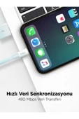 Iphone 2.4a 100cm Lightning Şarj Ve Data Kablosu thumbnail 3