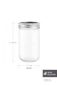 x Refika'dan Boyunsuz Kavanoz 650 Ml thumbnail 2