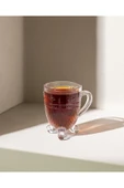 Abeille 4'lü Çay Fincanı - Şeffaf - 170 ml thumbnail 1