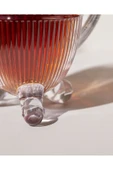 Abeille 4'lü Çay Fincanı - Şeffaf - 170 ml thumbnail 4