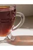 Abeille 4'lü Çay Fincanı - Şeffaf - 170 ml thumbnail 3