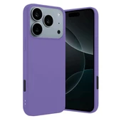Apple İphone 17 Pro First Silikon - Lila thumbnail 1
