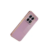 Xiaomi Mi 14t Pro Volet Silikon - Mor thumbnail 3