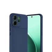 Oppo Reno 14 Auto Focus Karbon Kapak - Lacivert thumbnail 3