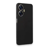 Realme C55 Kılıf First Silikon - Siyah thumbnail 2