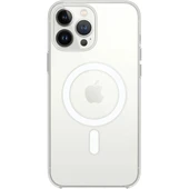 İphone 15 Pro Max Kılıf Magneticsafe Şeffaf Silikon - Şeffaf thumbnail 1