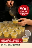 50'li Pkt 30 ml Şeffaf Sosluk thumbnail 1