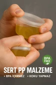 50'li Pkt 120 ml Şeffaf Sosluk thumbnail 5
