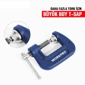 WORKPRO WP232016 25mm G Tipi İşkence thumbnail 3