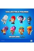 Brawl Star 8 Li Figür Seti - Model 3 - (AMBER CROW) thumbnail 5