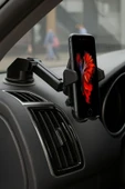 360° Dönebilen Vantuzlu Araç Telefon Tutucu thumbnail 5