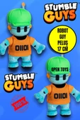 Stumble Guys Robot Guy Peluş 17 Cm thumbnail 1