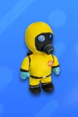 Stumble Guys Hazmat Peluş 17 Cm thumbnail 5
