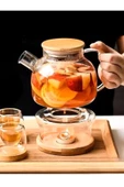 Bambu Kapaklı Demlik 1000 ml thumbnail 4