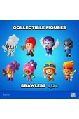 8 li Brawls Star  Figür Seti  - Model 3 - (Amber + Crow) thumbnail 5