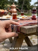 4’lü Set Şeffaf Masa Örtüsü Mandalı thumbnail 5