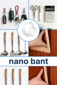 2 Metre Çift Taraflı NanoFix Şeffaf Güçlü Bant thumbnail 4