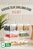 6'lı Clear Kahvaltılık Saklama Kabı Seti thumbnail 1