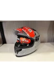 MT Helmets KASK MT BRAKER SV SOLİD A12 PARLAK NARDO GRİ thumbnail 2