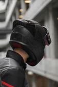 LS2 Rapıd 2 Race Takaroa Mat Siyah Kask + Spoiler thumbnail 6